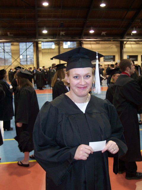 Camille at her Graduation from Utah State University