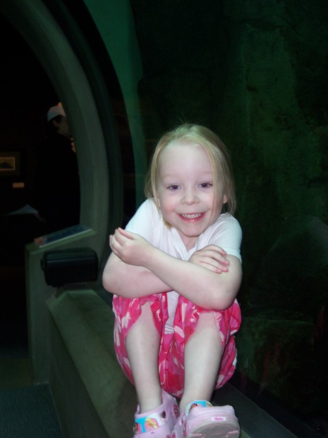 Emma at the Newport Aquarium