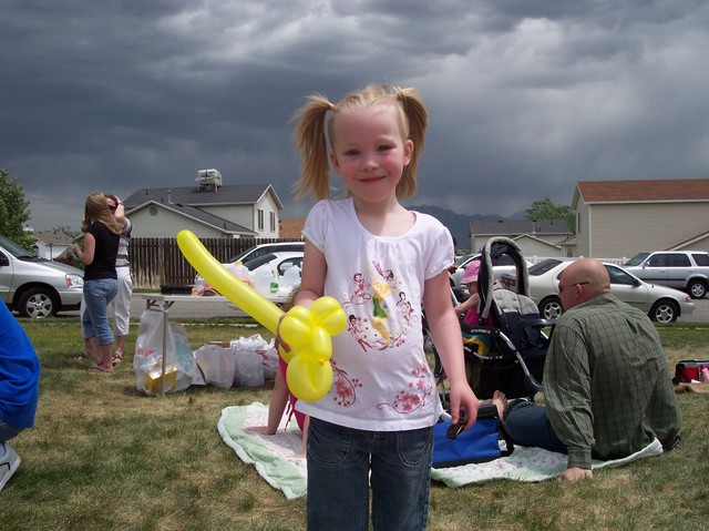 Emma at Emma's Preschool Graduation