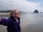 Sarah at Cannon Beach