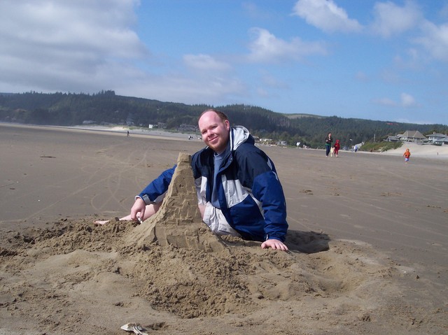 Steve at Cannon Beach