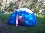 Emma and Sarah's First Camping Trip