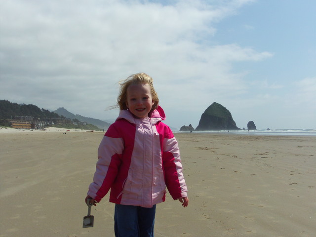 Emma at Cannon Beach