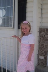 Sarah in Easter Dresses