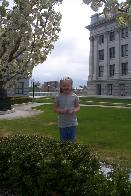 Sarah at State Capitol