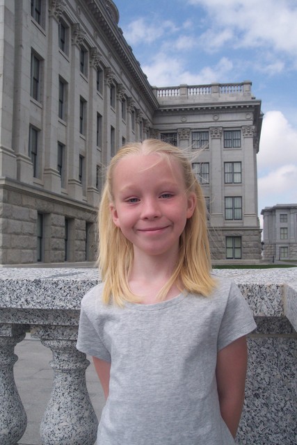 Emma at State Capitol