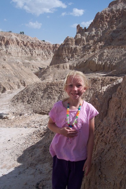 Emma at Cathedral Gorge State Park