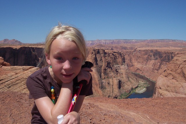 Emma at Horseshoe Bend