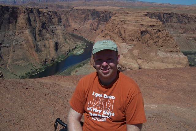 Steve at Horseshoe Bend