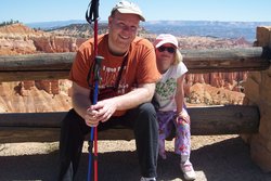 Steve and Sarah at Bryce Canyon