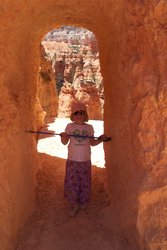 Sarah at Bryce Canyon