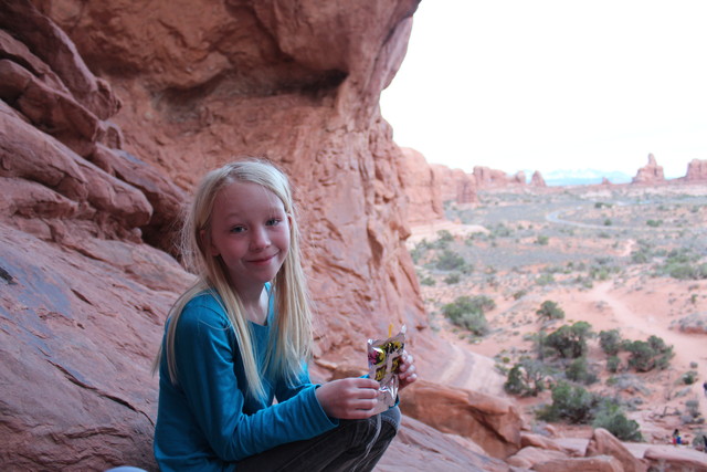 Emma under Double Arch