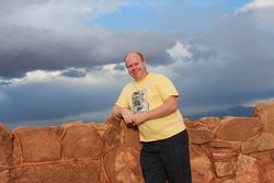 Steve at Dead Horse Point