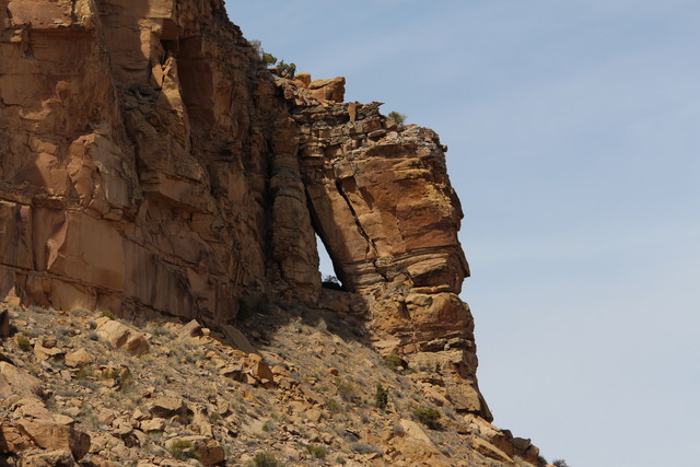 Slide Arch in Sego Canyon