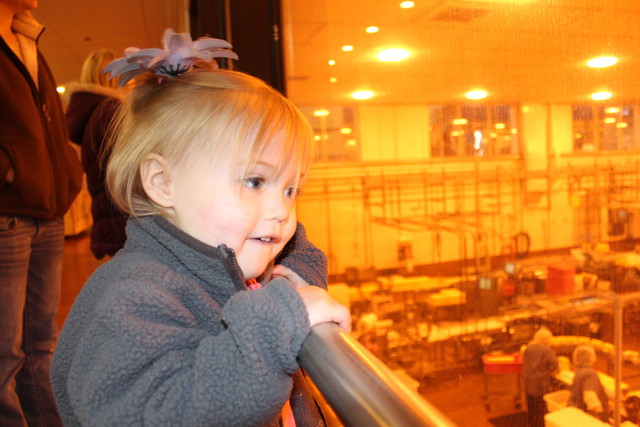 Kaitlyn at Tillamook Cheese Factory