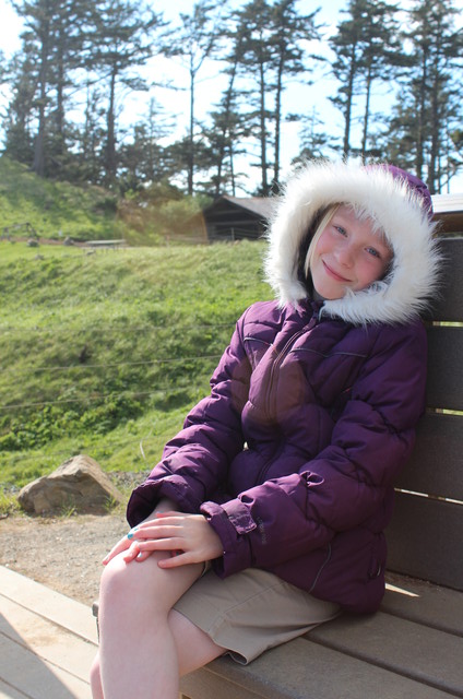 Emma at Ecola State Park