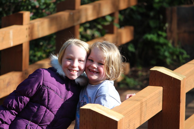 Emma and Sarah at Ecola State Park