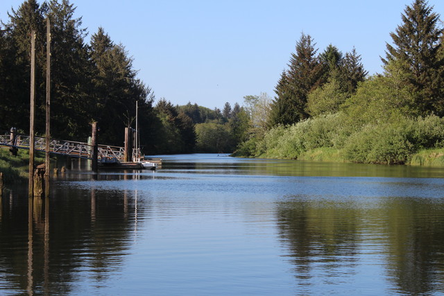 Nehalem River from the Pizza Garden