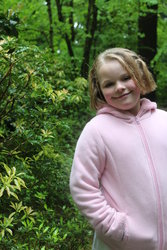 Emma in Portland Japanese Garden