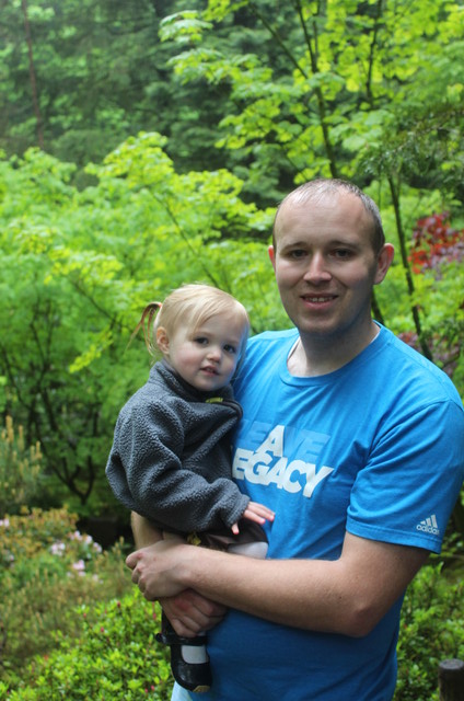 Kaitlyn and Mike at Portland Japanese Garden