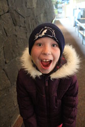 Emma at Mt. St. Helens Visitor Center