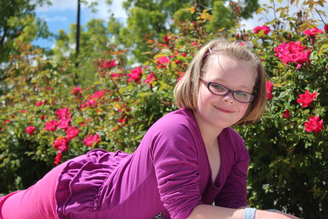 Sarah at Columbia River Temple