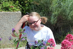 Sarah at Ensign Peak