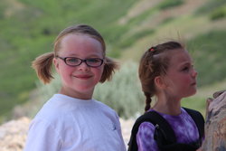 Sarah at Ensign Peak