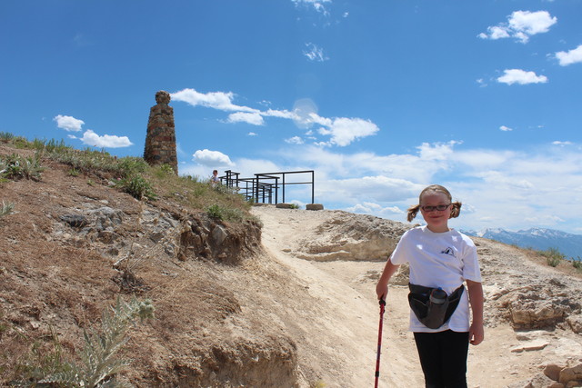 Sarah at Ensign Peak