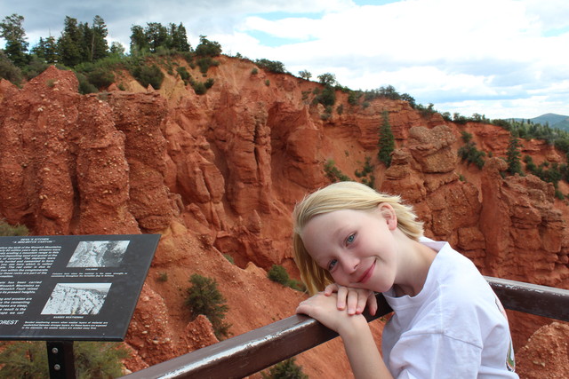 Emma at Devil's Kitchen