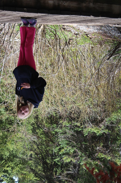 Emma on Doughnut Falls Trail