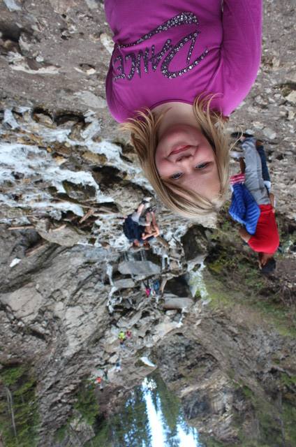 Sarah on Doughnut Falls Trail