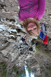 Sarah on Doughnut Falls Trail