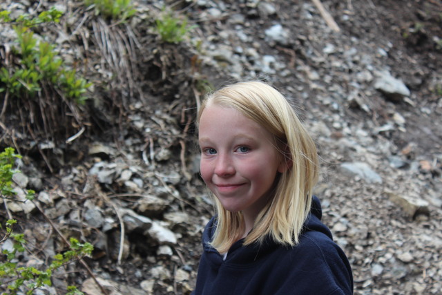 Emma on Doughnut Falls Trail