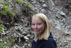 Emma on Doughnut Falls Trail