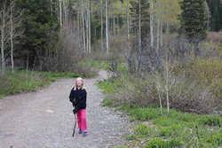 Emma on Doughnut Falls Trail