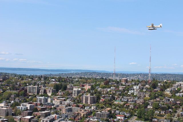 View from atop the Space Needle