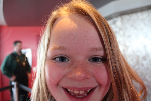 Sarah in the Space Needle