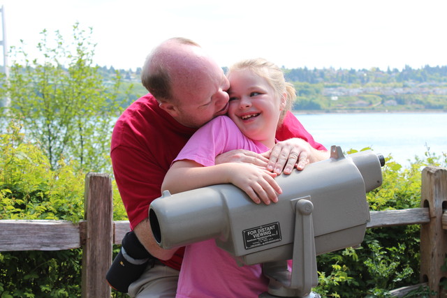 Steve and Sarah at Tacoma Narrows