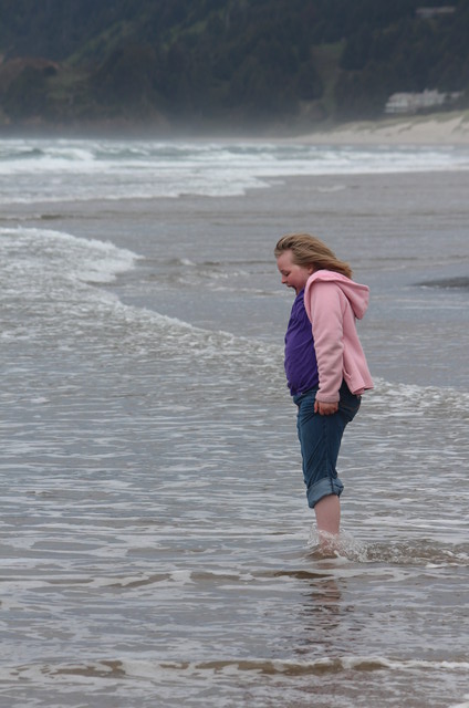 Sarah at Cannon Beach