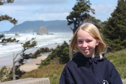 Emma at Cannon Beach