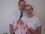 Family on Emma's blessing day