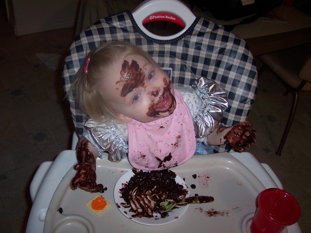 Emma all messy