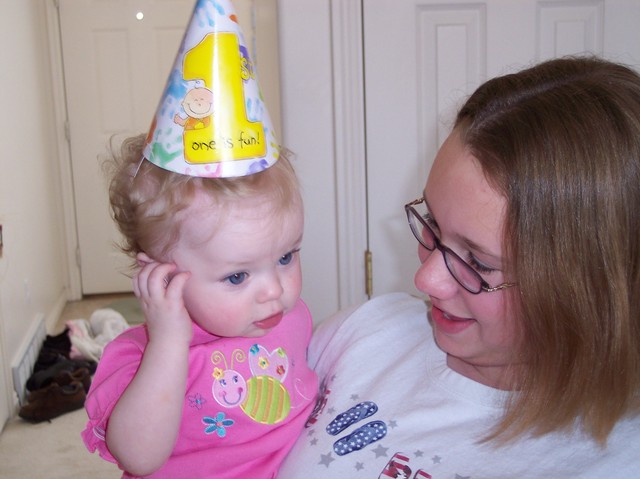 Sarah's first birthday