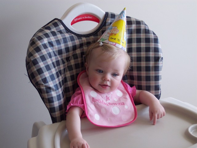 Sarah's first birthday