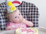 Sarah's first birthday