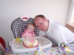 Sarah's first birthday