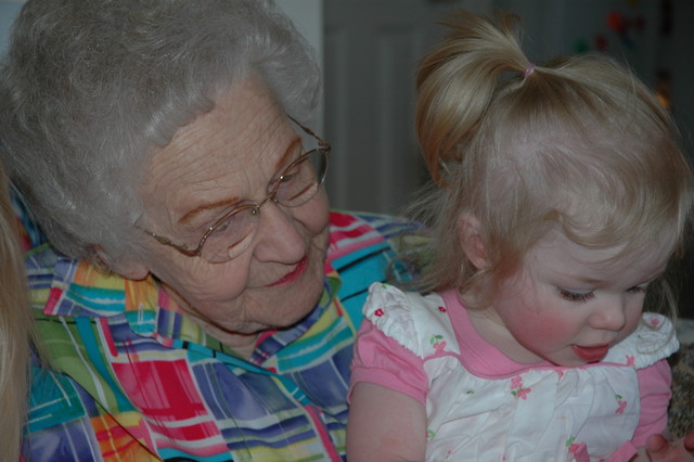 Grandma Horne and Sarah