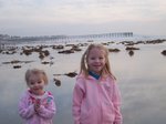 Sarah and Emma at Pacific Beach in San Diego