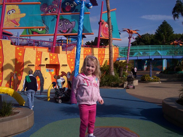 Sarah at Sea World